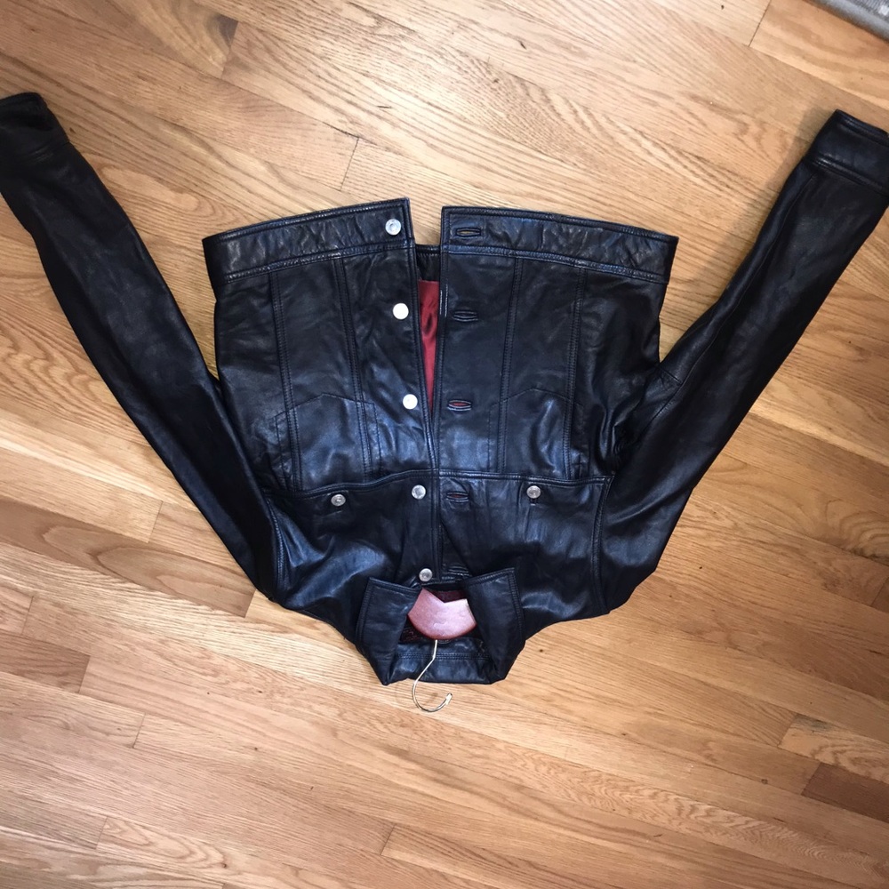 Leather Nicole jacket